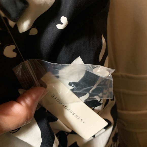 NWT Anthropologie Spring Romper Jumpsuit Wide Leg - Picture 7 of 7